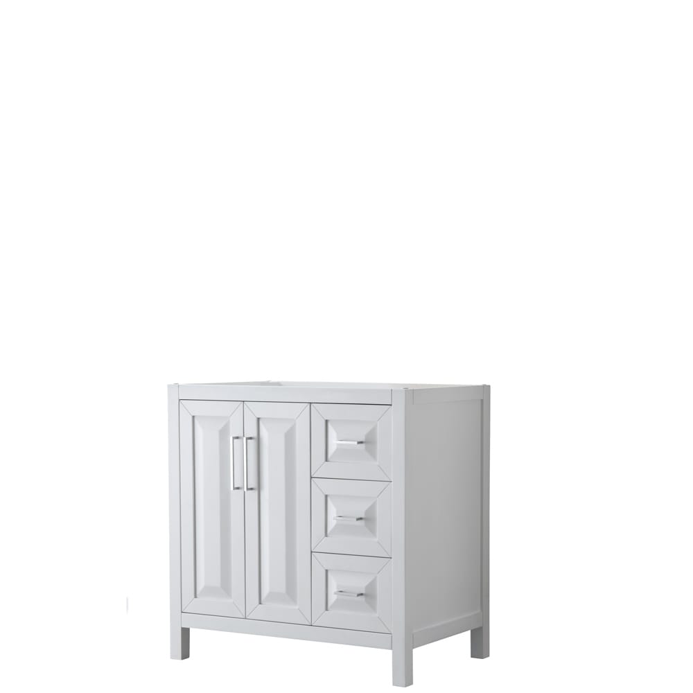 Daria 36-inch Single Vanity, No Top, No Mirror