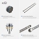 preview thumbnail 23 of 24, Luxury Solid Brass Single Hole Bathroom Vessel Sink Faucet