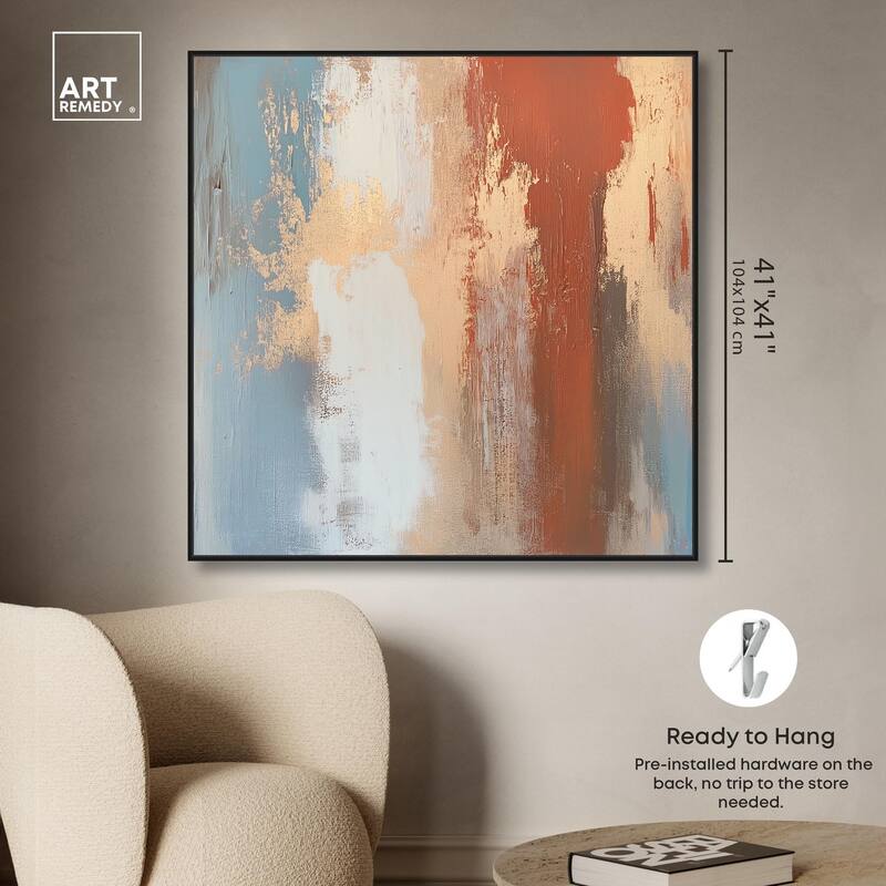 Coastal Rust I Canvas by Art Remedy