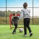 preview thumbnail 2 of 5, Red Fiberglass Pop-Up Soccer Goal Set with Stakes and Carry Bag for Backyard or Park - 47.2"L x 31.5"W x 31.5"H