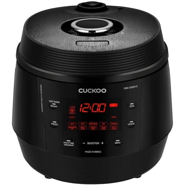 Cuckoo Standard 8 in 1 Multi Pressure Rice Cooker (Midnight Black) - Bed  Bath & Beyond - 32999680