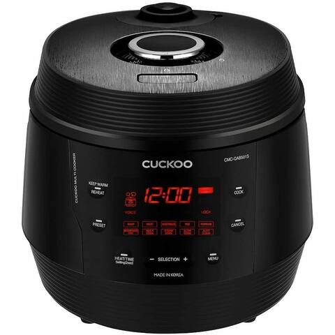 Cuckoo Standard 8 in 1 Multi Pressure Rice Cooker (Midnight Black)