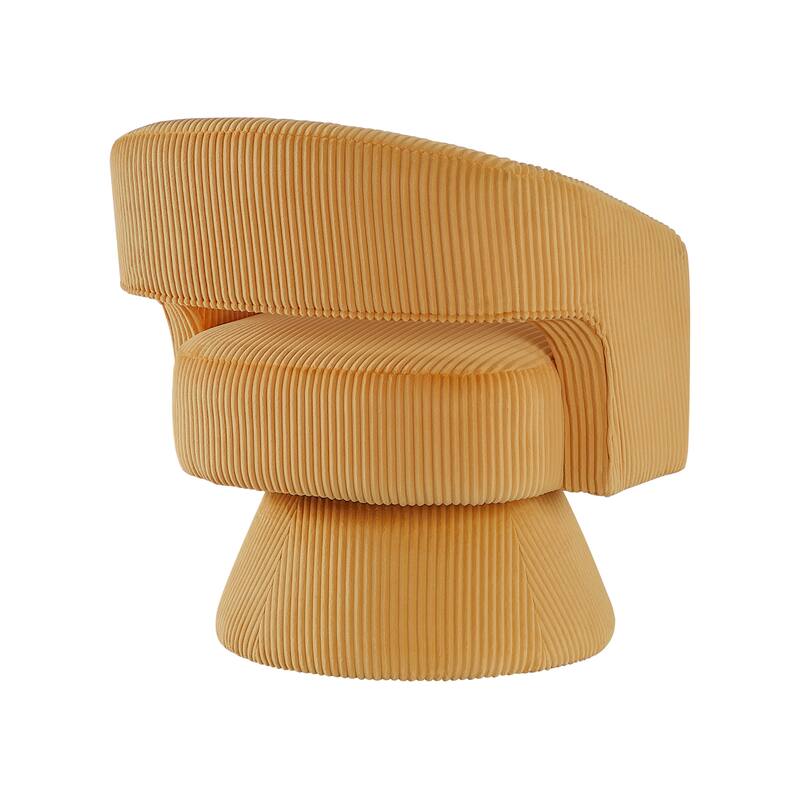 Parris Corduroy Swivel Chair