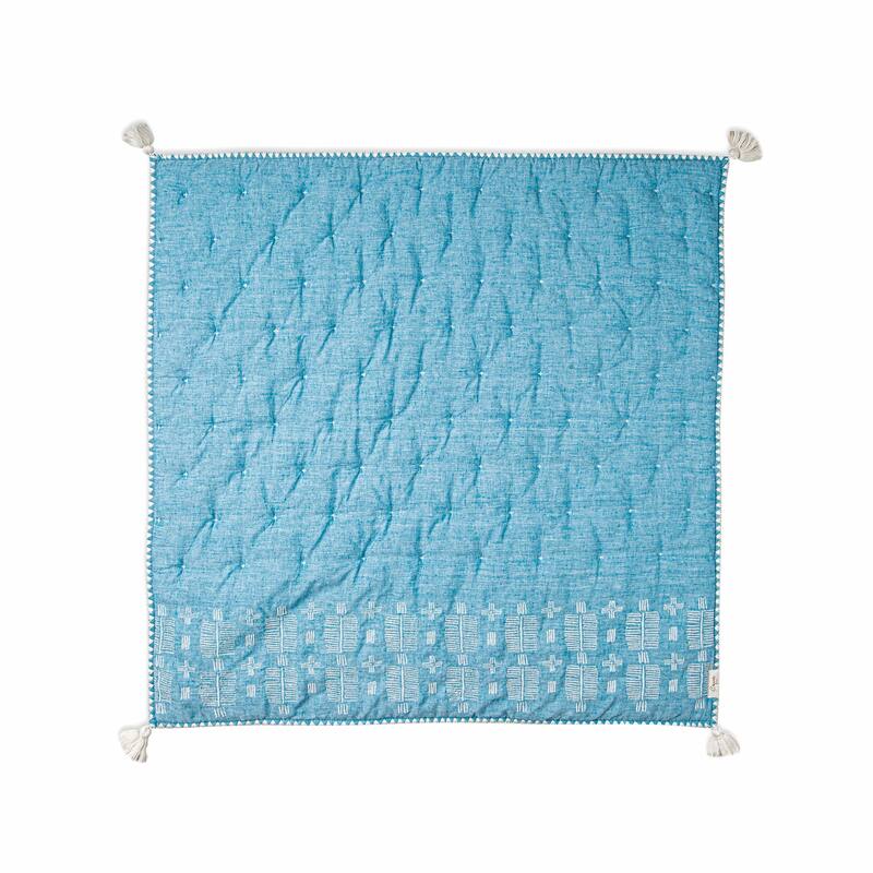 Crane Baby Quilted Blanket