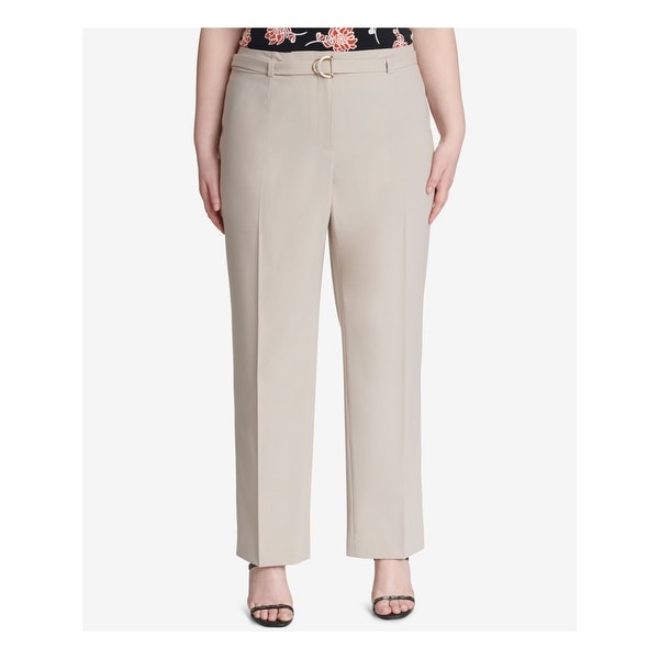 plus size beige pants