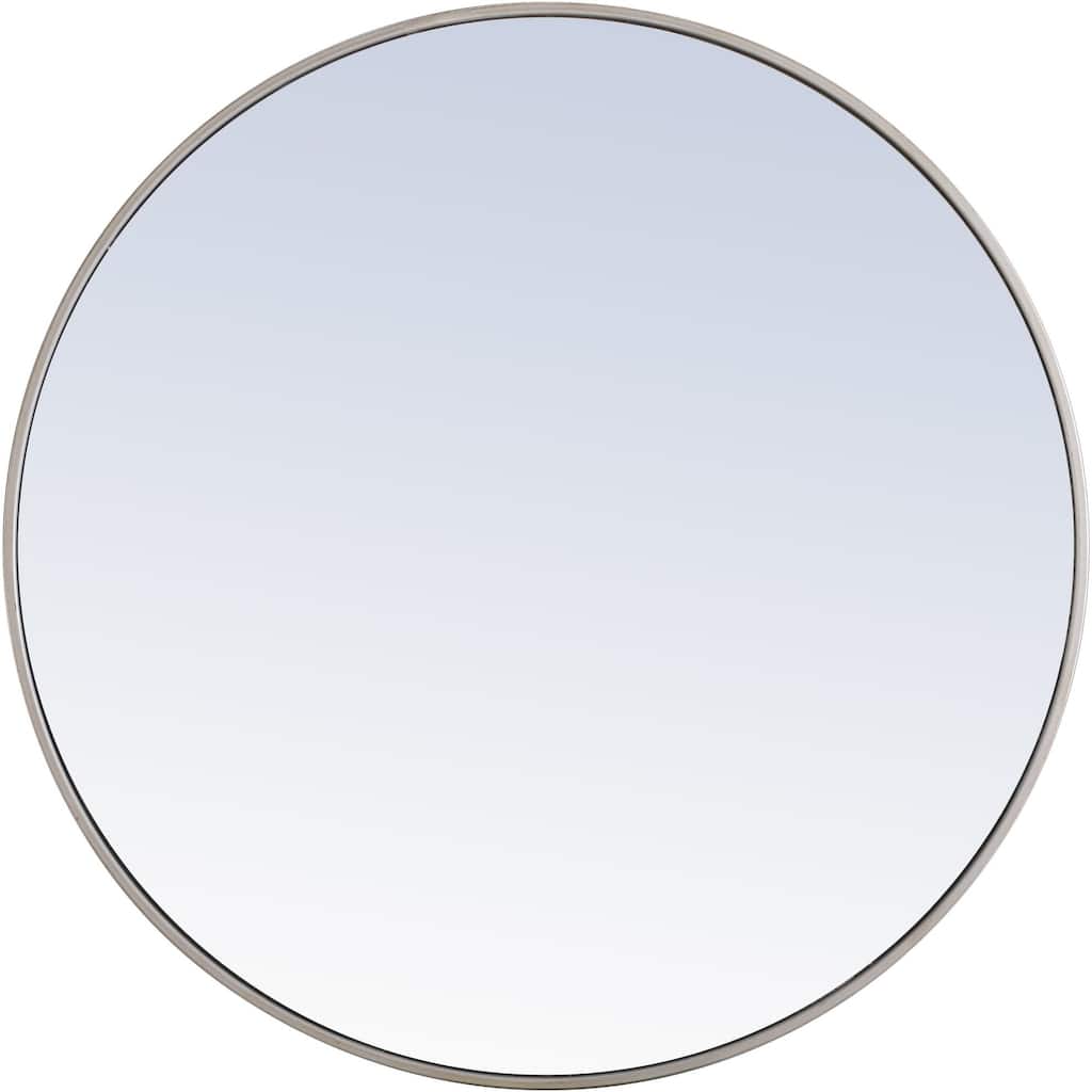 Elegant Lighting Eternity 36" Diameter Circular Beveled Metal Framed