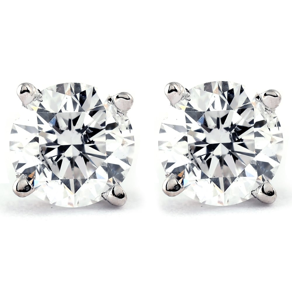 Bliss Diamond 1/5ct Diamond Studs White Gold