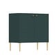 preview thumbnail 4 of 23, Clihome 2 Door Locker Accent Cabinet Sideboard Buffet