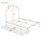 preview thumbnail 6 of 43, Full Size House Shaped Metal Platform Bed with Drawers