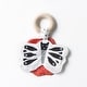 preview thumbnail 1 of 2, Wee Gallery Crinkle Teether - Butterfly