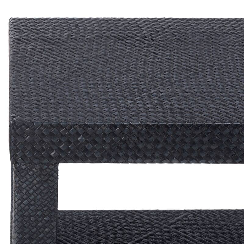 SAFAVIEH Apis Raffia 2-Shelf Console Table - 42"W x 12"D x 31"H