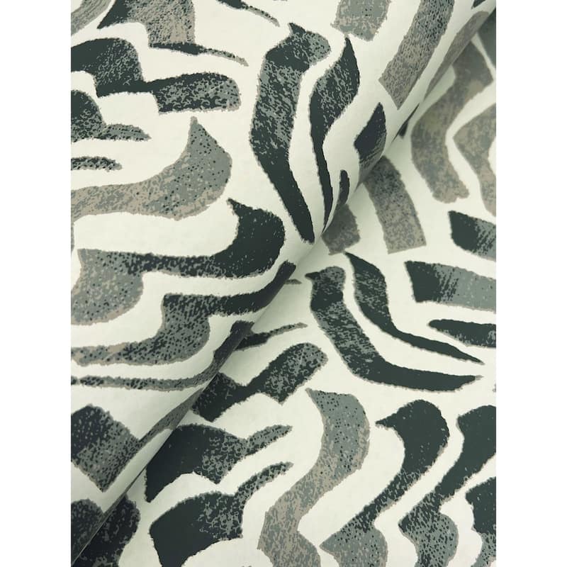 Topeka Zora Wave 27 In W X 27 Ft L Wallpaper