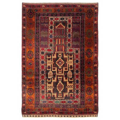 Teimani Black Rug 2'10" x 4'5" - 2'10 x 4'5