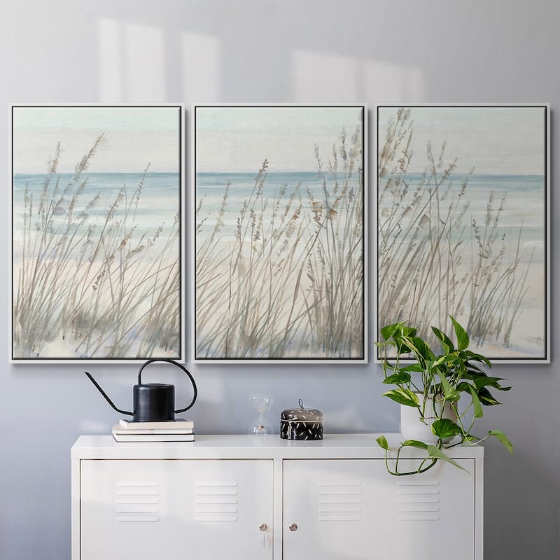 Beach Grass II - Multi Piece Framed Canvas