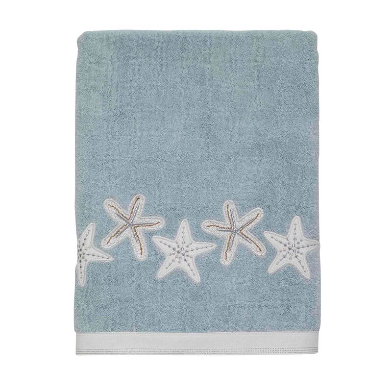 Avanti Linens Sequin Shells Bath Towel - Bath Towel