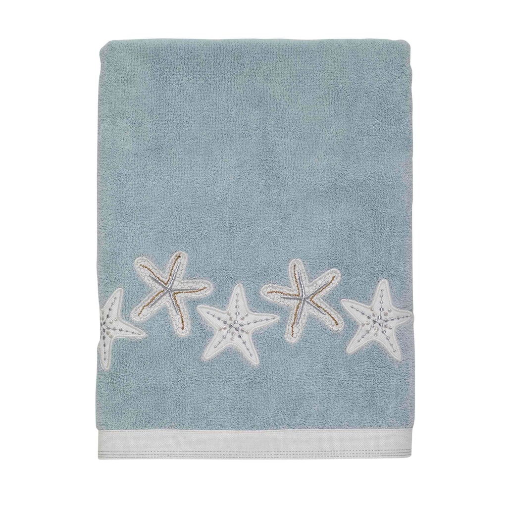 Avanti Linens Sequin Shells Bath Towel - Bath Towel