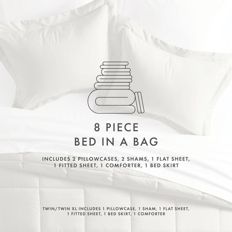 Simply Soft 8-piece Bed-in-a-Bag