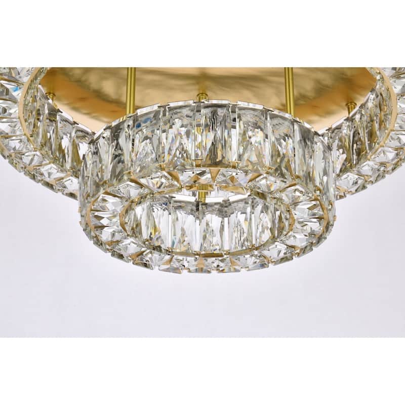 Indigo Home 22 inch LED double flush mount