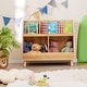 preview thumbnail 12 of 10, Costway 5-Cube Kids Bookshelf and Toy Organizer Wooden Storage - See Details