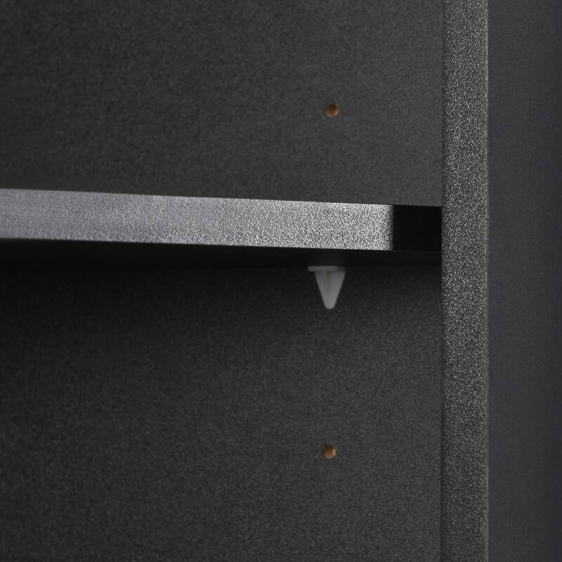 Corner Cabinet for Bathroom Practical Tall Wooden Bathroom Cabinet with 1 Open Shelf 2 Door Freestanding Storage Cabinet