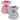 Touched by Nature Baby and Toddler Girl Organic Cotton Short-Sleeve Dresses 2pk, Tie Dye Stripe