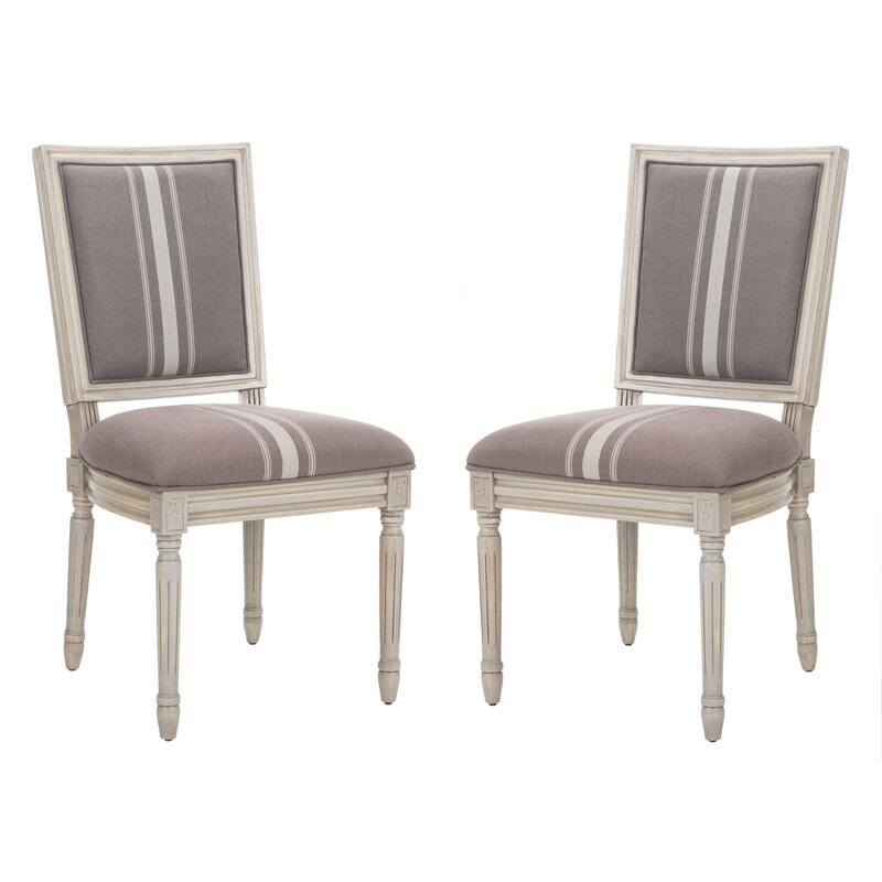 SAFAVIEH Sharen Rectangular Dining Chair (Set of 2). - 20"W x 24"D x 38"H