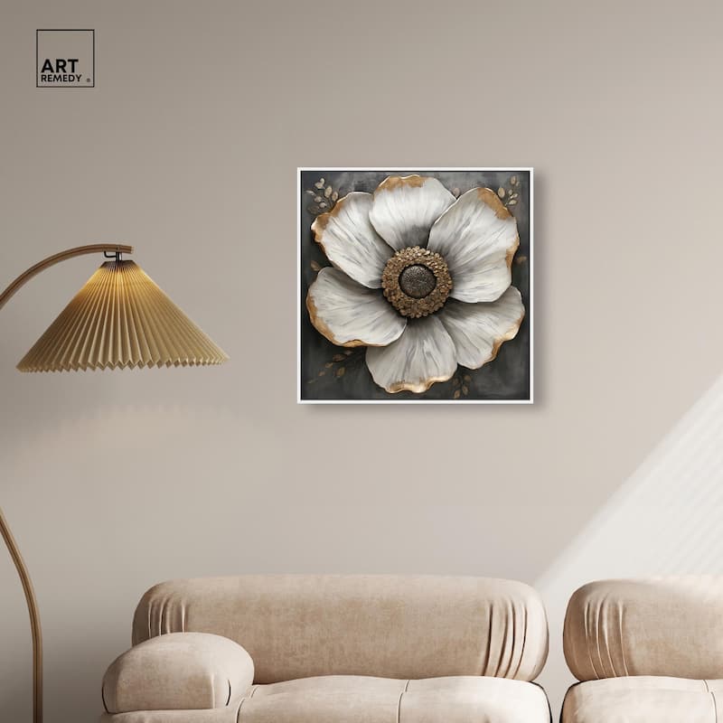 Sculpted Sepals I Canvas by Art Remedy