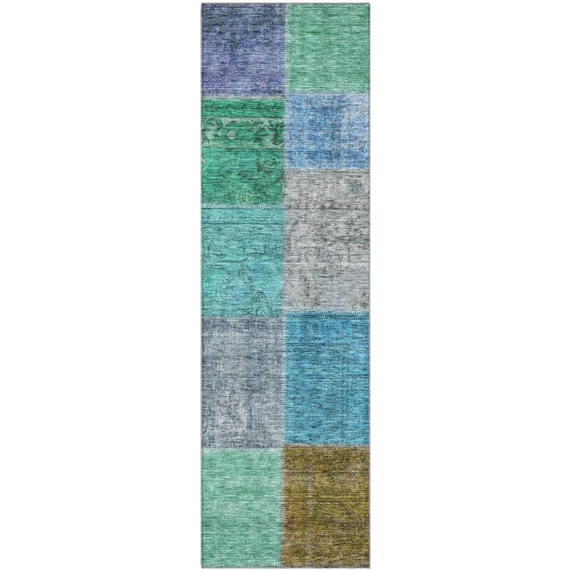 Premium Washable Super Soft Vintage Global Mayfield Rug