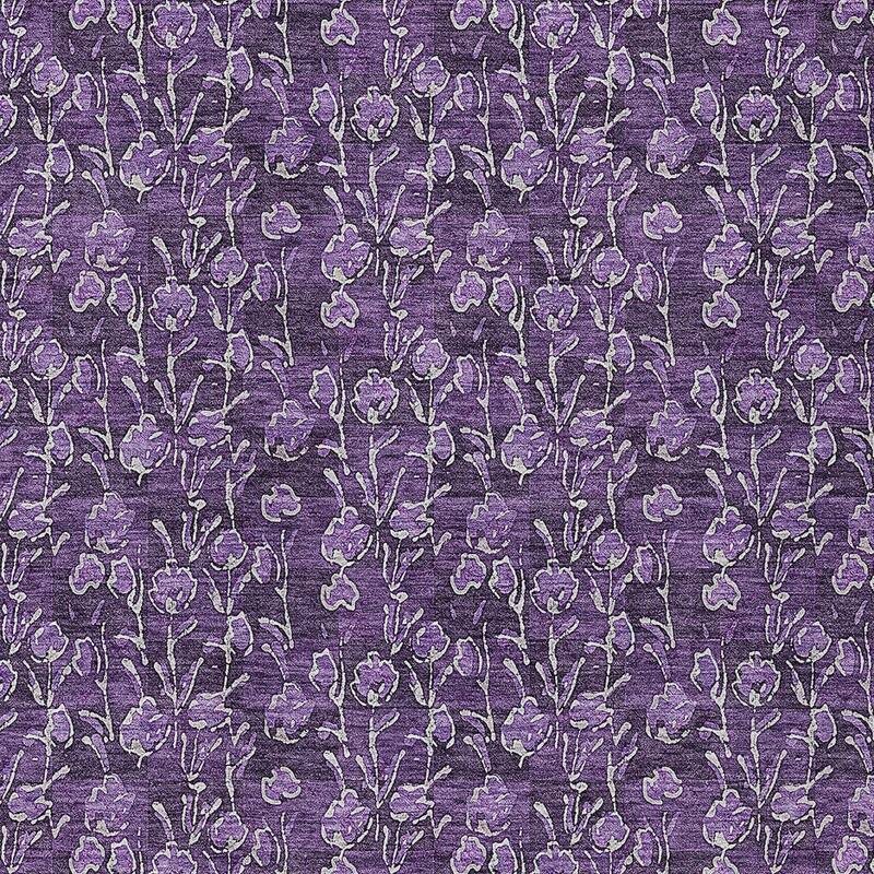 HomeRoots Floral Transitional Rectangle Outdoor Rug