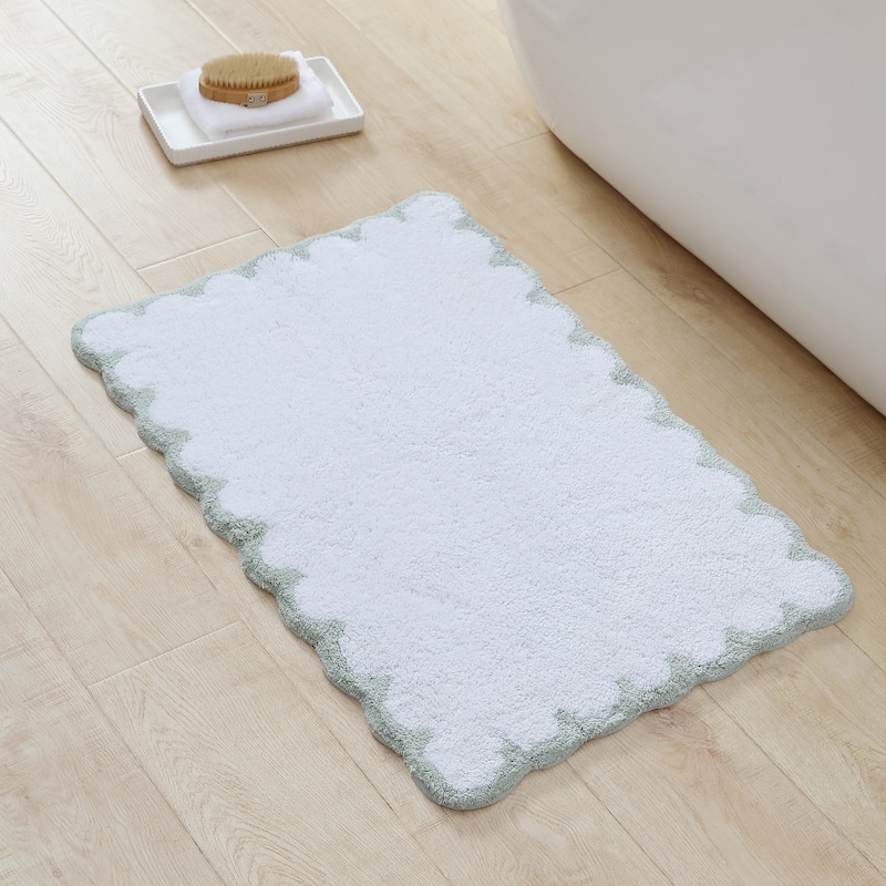 Peri Home Scallop Bath Rug