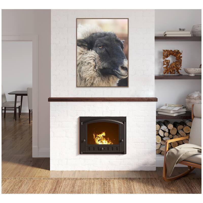 Kate and Laurel Edward Close Up by Emiko and Mark Franzen F2 Images Framed Canvas Wall Art Print