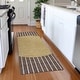 preview thumbnail 89 of 132, Premium Washable Super Soft Modern Zen Mayfield Rug Brown - 2'3" x 7'6"