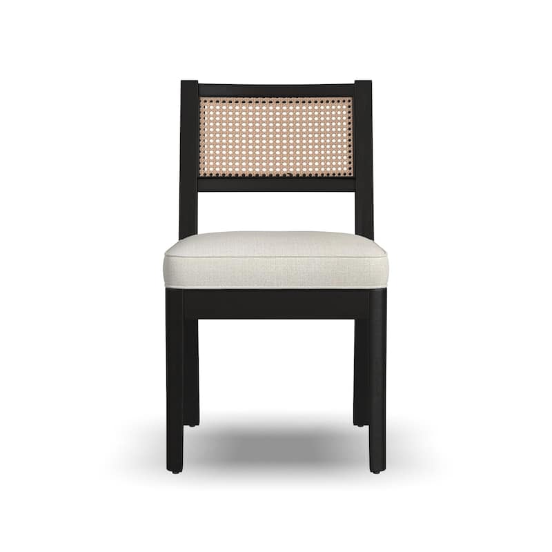 Brentwood Black Wood Dining Armless Chair by Homestyles - 19" x 33" x 21"