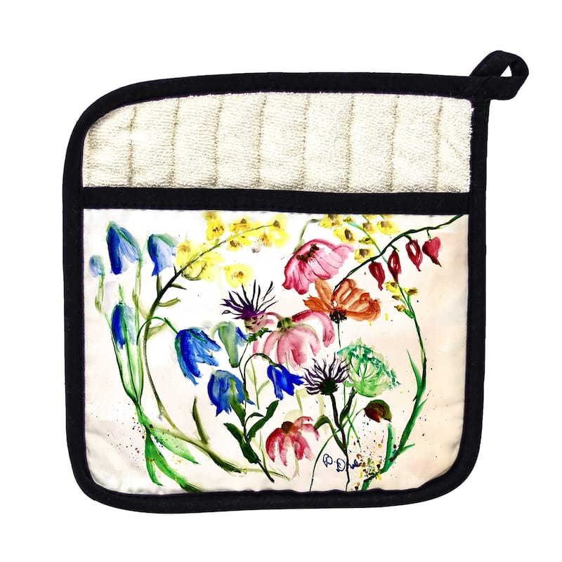 Garden Colors Pot Holder - 9x9