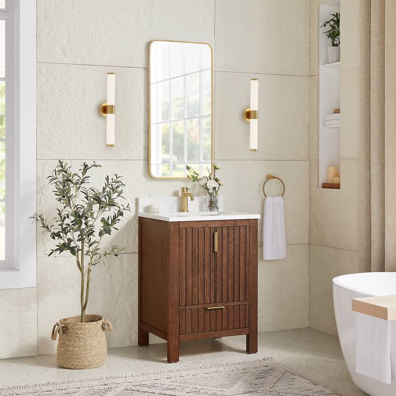 Shenzhen Bath Vanity with Composite Stone Top without Mirror