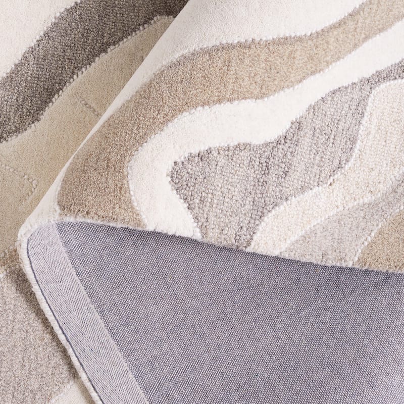 SAFAVIEH Handmade Rodeo Drive Shaniya Mid-Century Modern Wool Rug