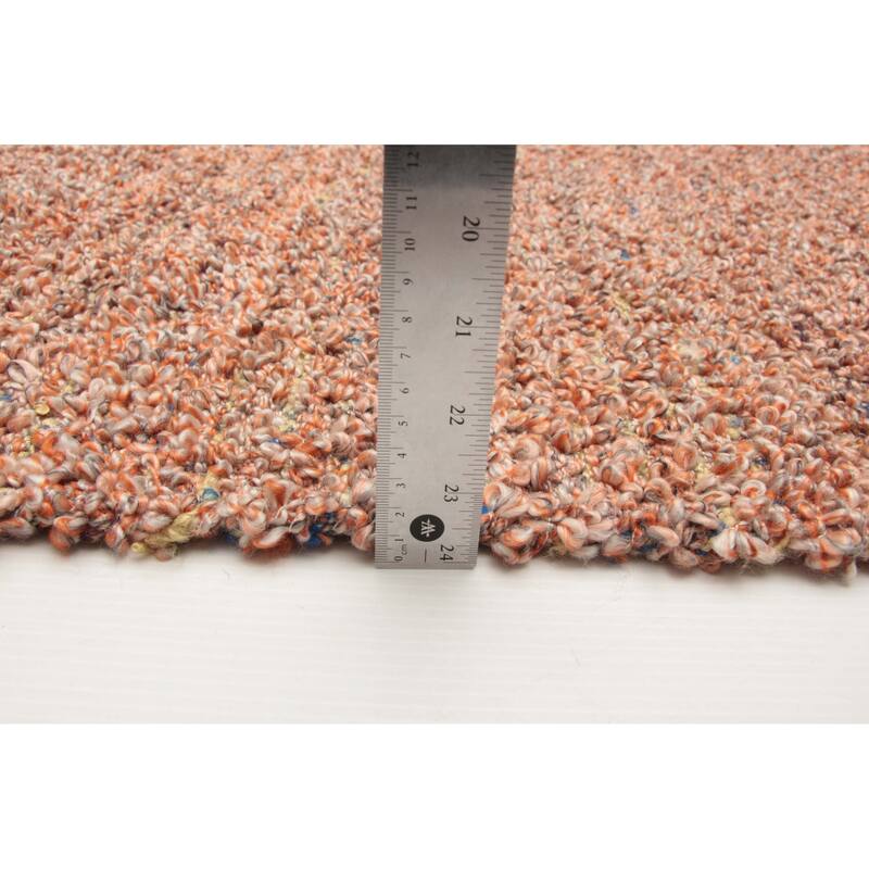 ECARPETGALLERY Braid weave Sienna Copper Wool Rug - 5'3 x 7'5