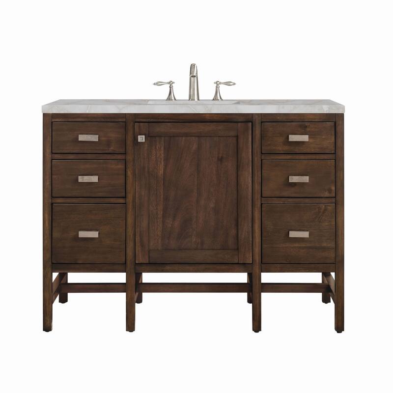 James Martin Vanities E444-V48-3VSL Addison 48" Single Basin Wood