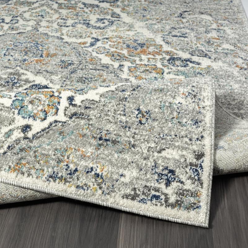 Luxe Weavers Distressed Oriental Area Rug
