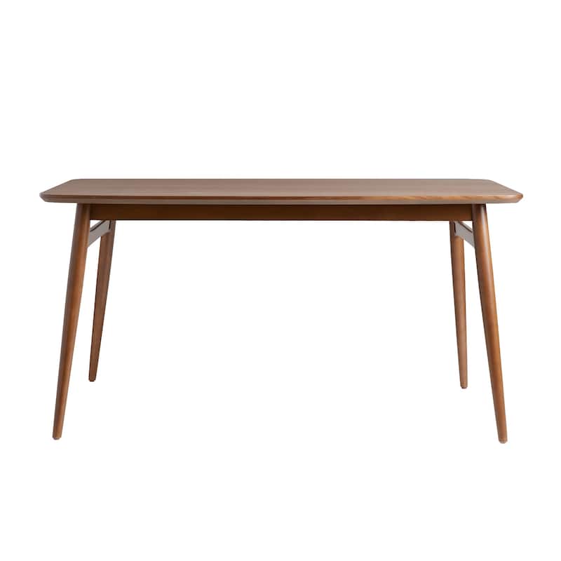 Middlebrook Designs Mid-Century Modern 59" Wood Dining Table