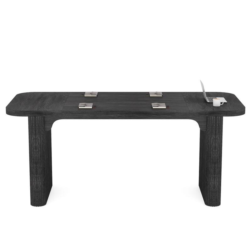 Japanese 62-Inch 5FT Rectangular Conference Meeting Seminar Table