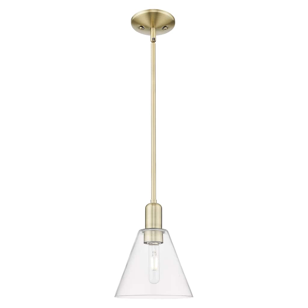 Innovations Lighting Endless Possibilities Arcadia - Berkshire Glass - 1 Light 8" Stem Hung Mini Pendant