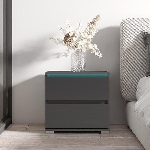 Modern hotsell led nightstand