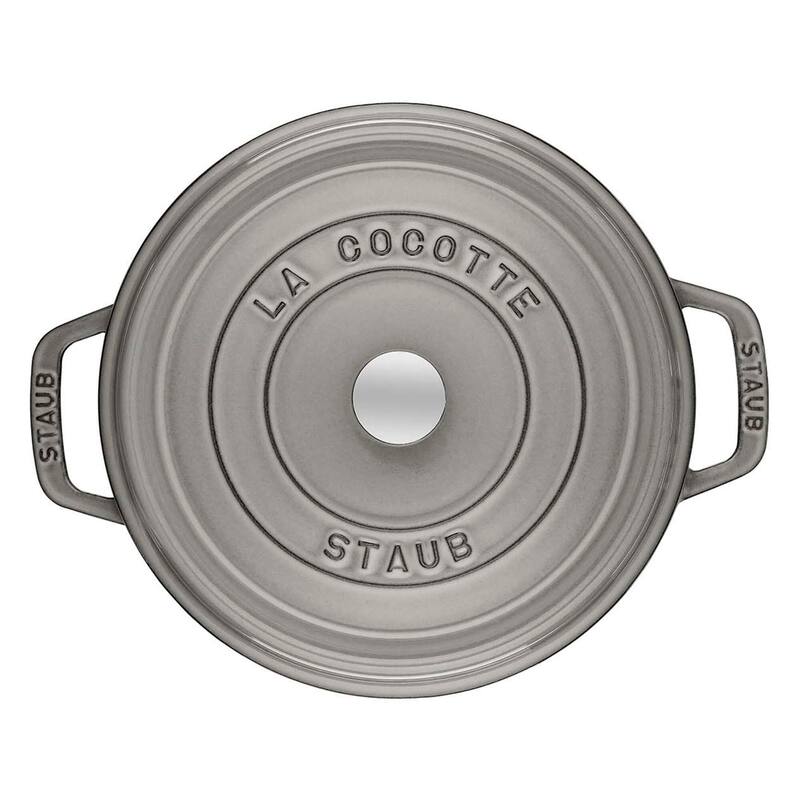 STAUB Cast Iron 0.75-qt Round Cocotte