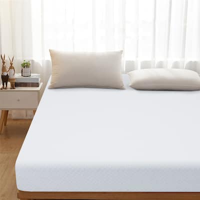 8 Inch Air Foam Medium Feel Bed in a Box with Removable Cover