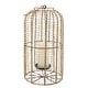 preview thumbnail 3 of 2, Rattan, Set of 2 15, 18" Hurricane Candle Holder, Nat 20.0"H - 11.0" x 11.0" x 20.0"