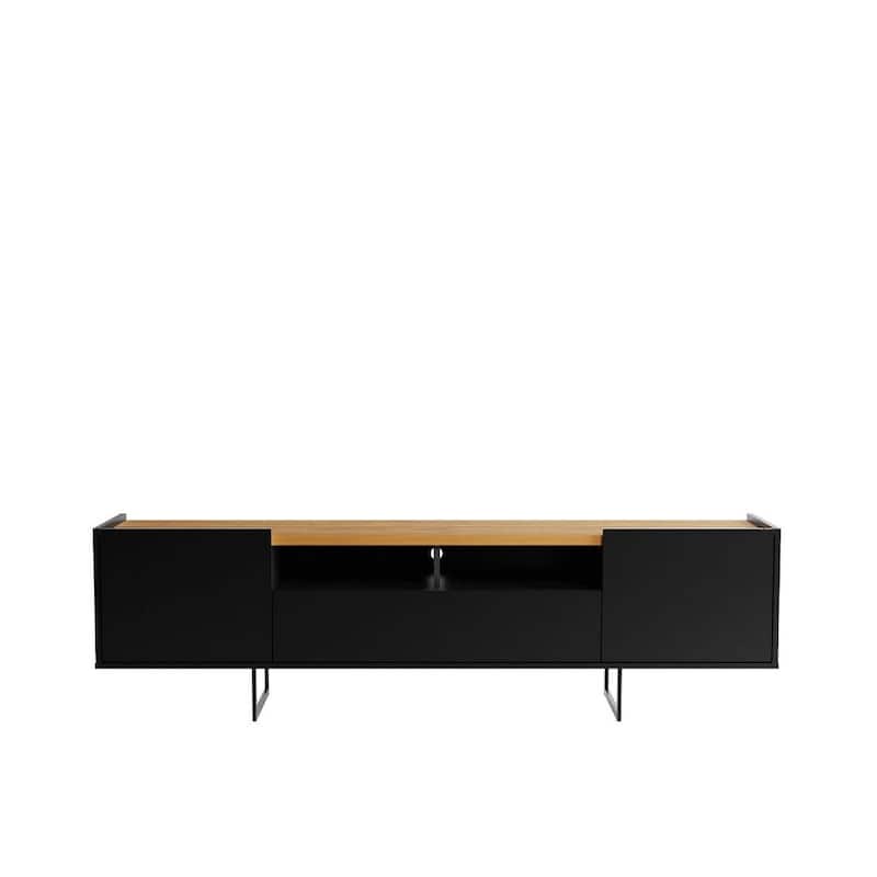 Winston 70.86 Media Cabinet Console with 6 Shelves