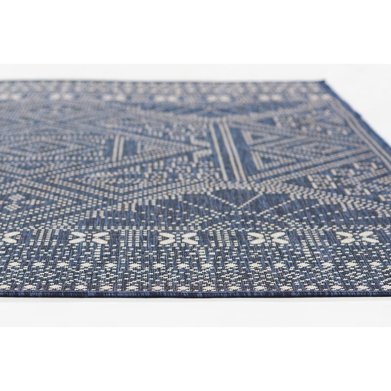 Momeni Riviera Geometric Indoor Outdoor Rug