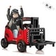 preview thumbnail 21 of 24, 12V Kids Ride on Forklift Car, Toddles Electric Construction Car with Remote Control