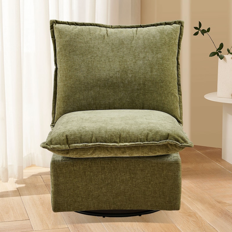 Detachable Single 360 Swivel Rocking Rocker,Sofa Chair & Single Sofa Lounge,Comfortable Seating for Living Room & Bedroom,1PC